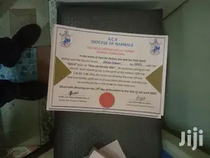 Recognition Certificates Printing