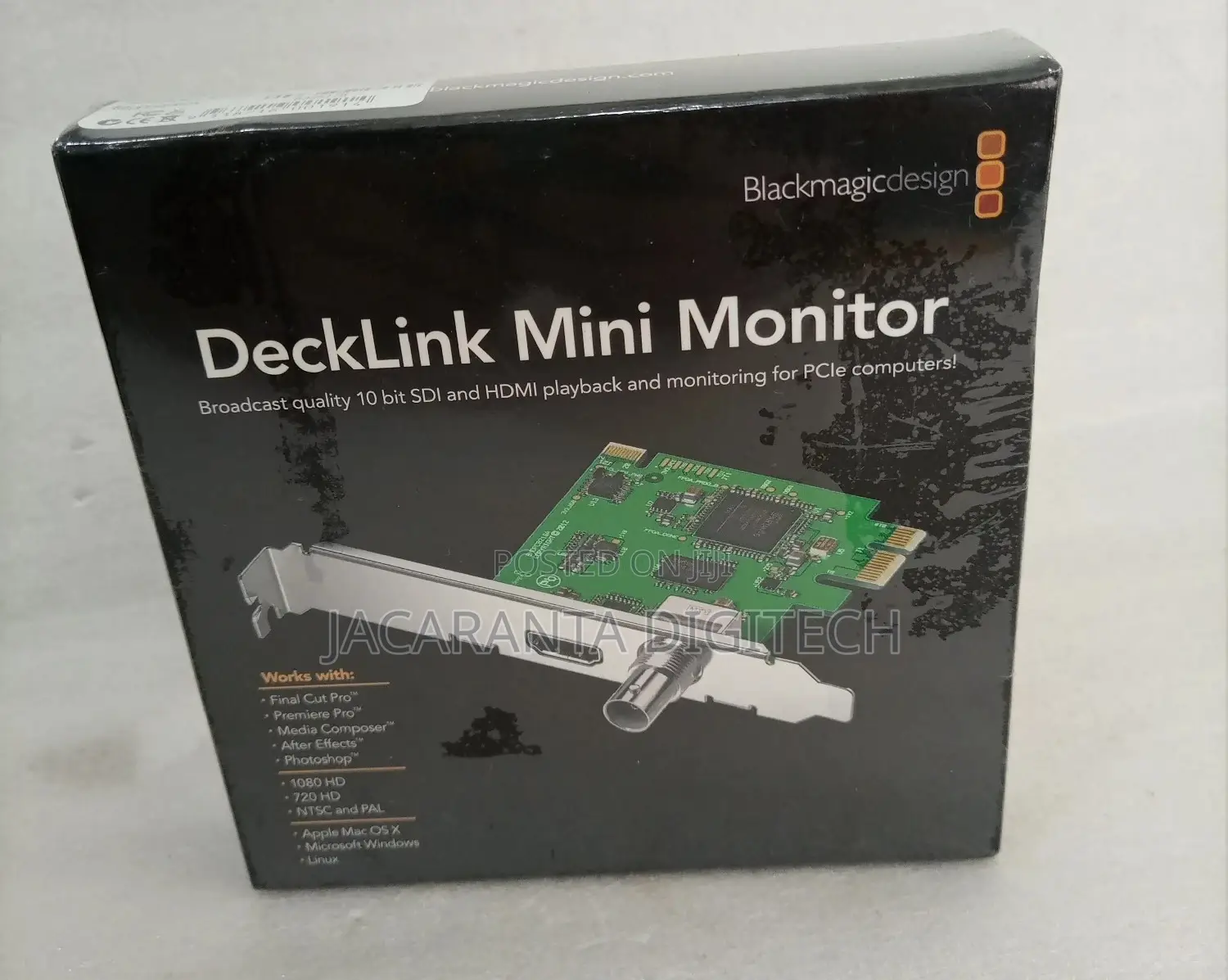 Blackmagic Decklink Mini Monitor Hd