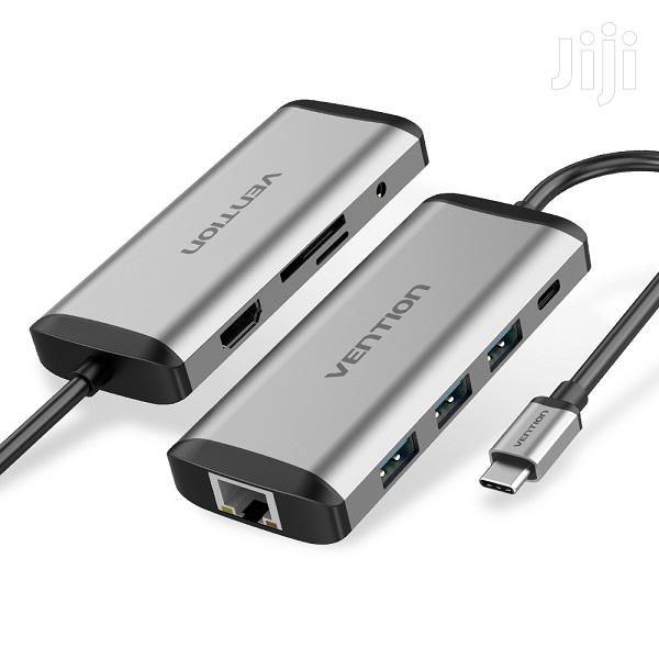 Vention Type C to Multi-Function 6 in 1 Docking Station
