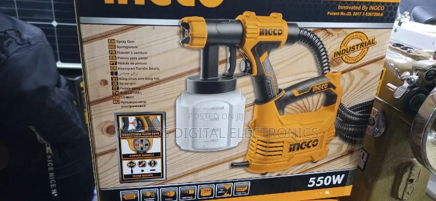 Floor Based Electric Spay Gun