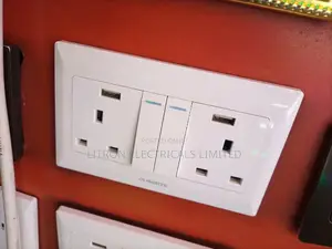 Twin Sockets With Usb