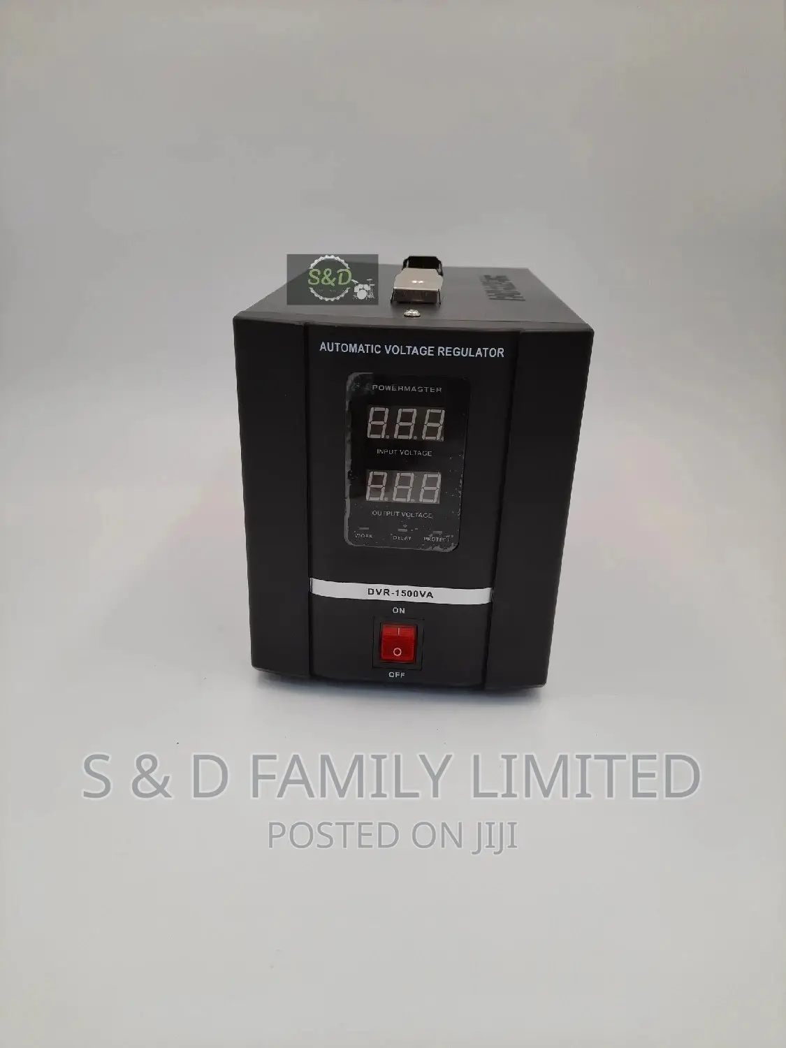 Powermaster Digital 1.5KVA Voltage Regulator