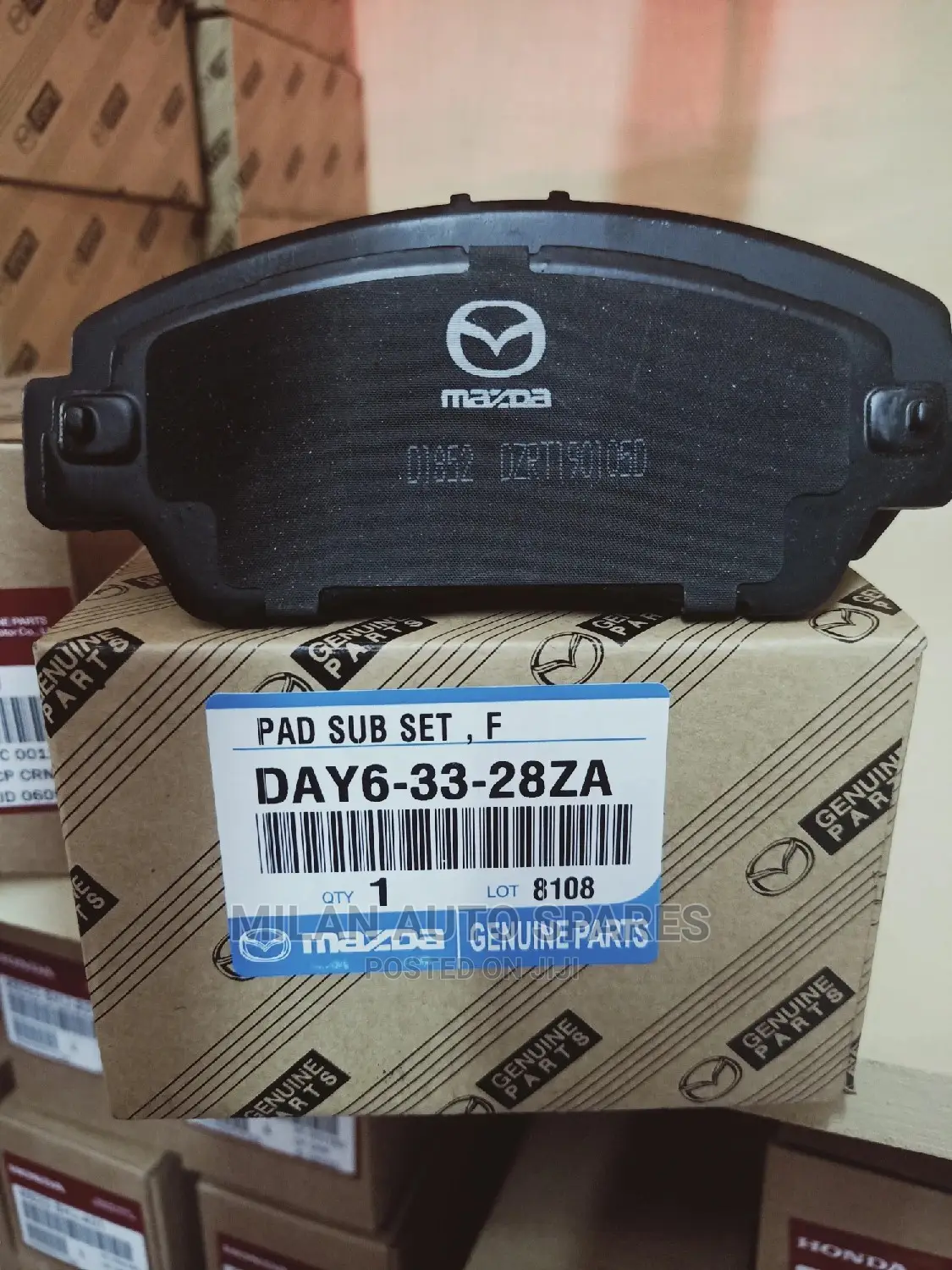 Genuine Brake Pads:Toyota,Mazda, Honda