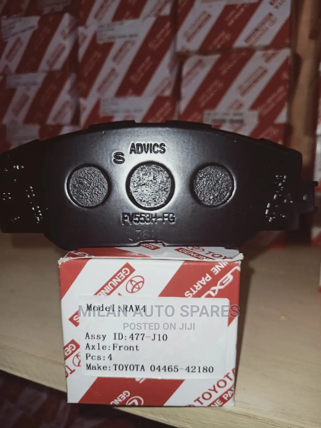 Genuine Brake Pads:Toyota,Mazda, Honda