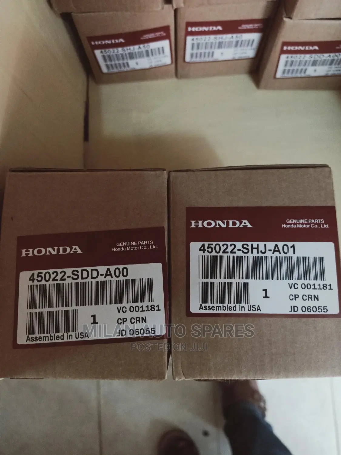 Genuine Brake Pads:Toyota,Mazda, Honda