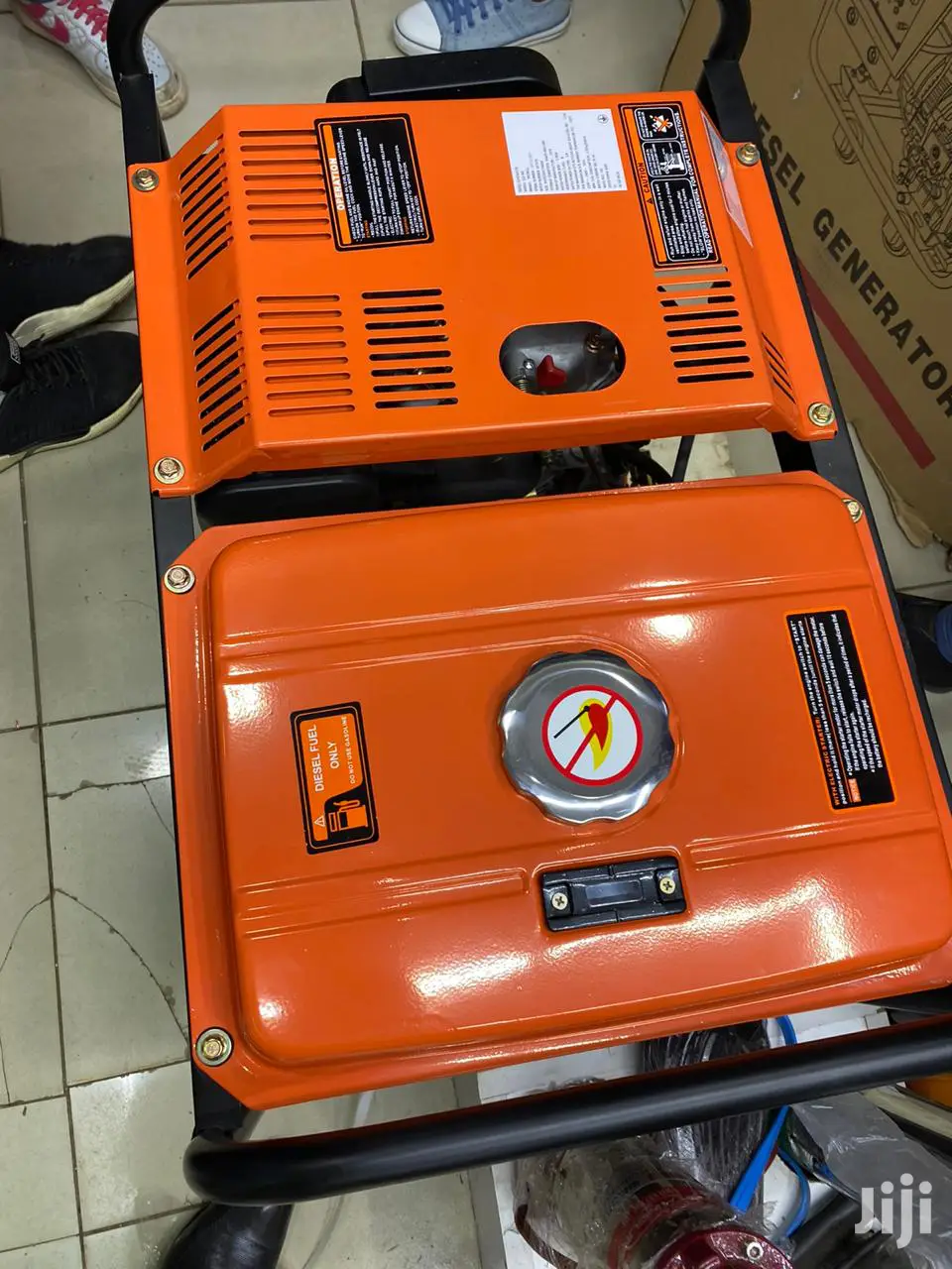 Pacwell Air Cooled Diesel Power Generator 6.5kva 5gf-Me