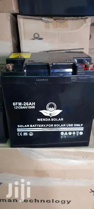 Solarmax Maintainance Free Battery 6FM-26AH