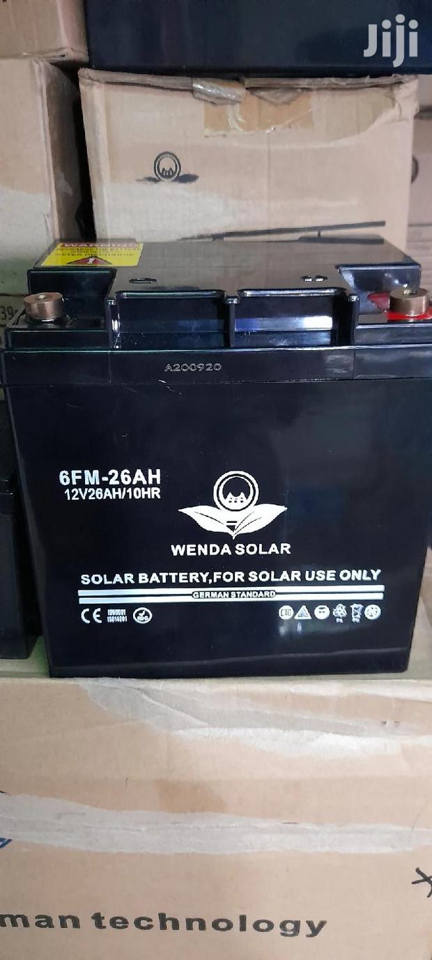 Solarmax Maintainance Free Battery 6FM-26AH