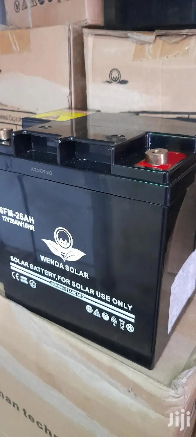 Solarmax Maintainance Free Battery 6FM-26AH