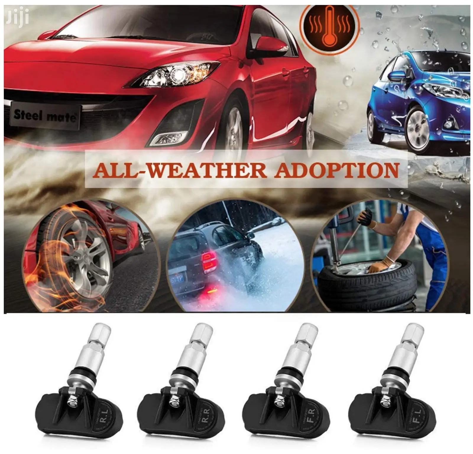 Car Tire Pressure Monitoring System -TPMS Solar -Internal
