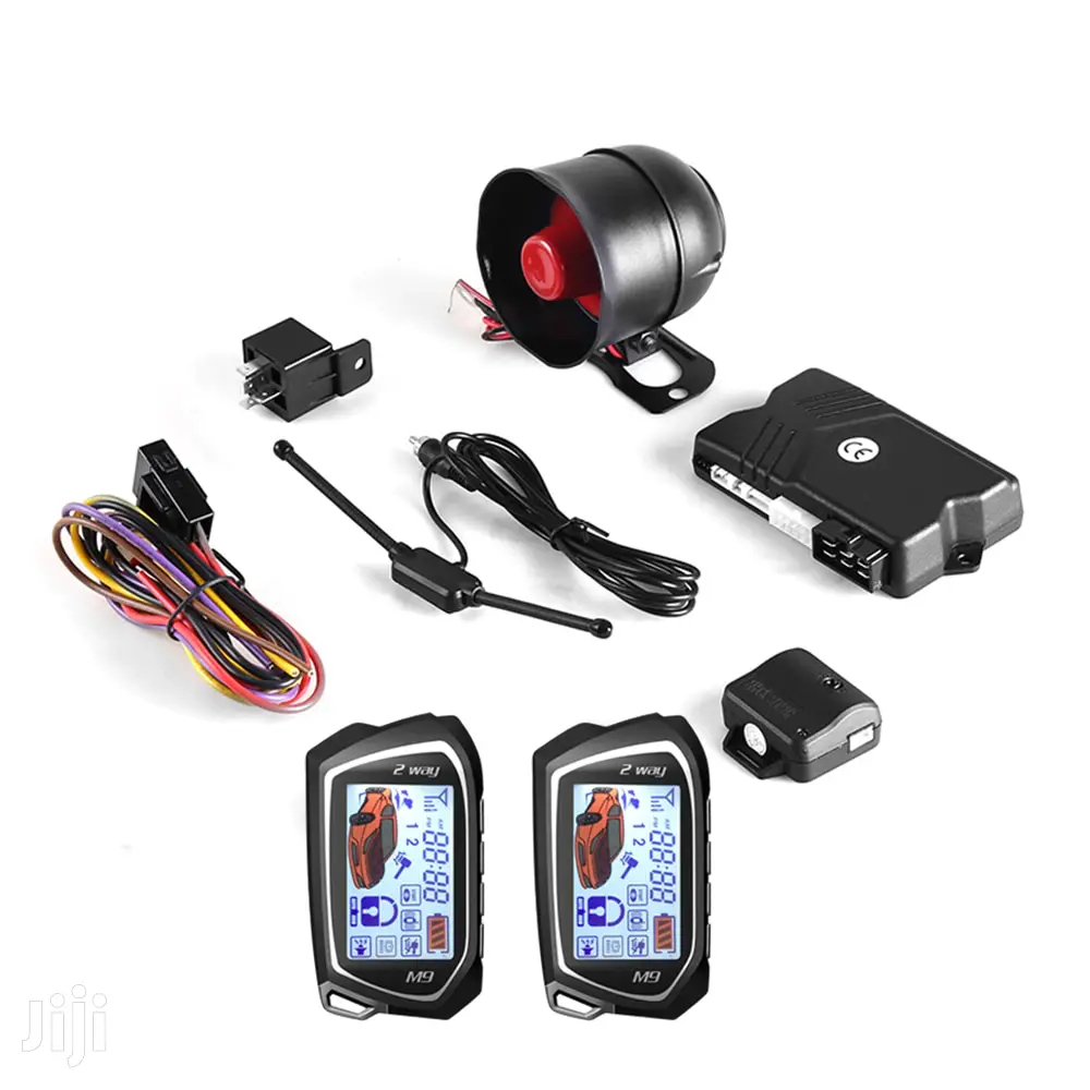 Smart 2 Way Car Alarm With Remote Engine Start