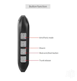 Smart 2 Way Car Alarm With Remote Engine Start