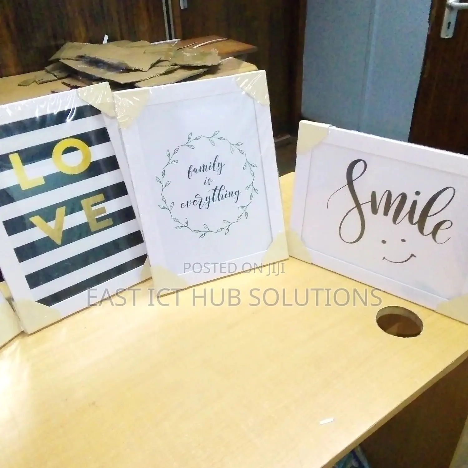 Sparkling White Frames All Sizes