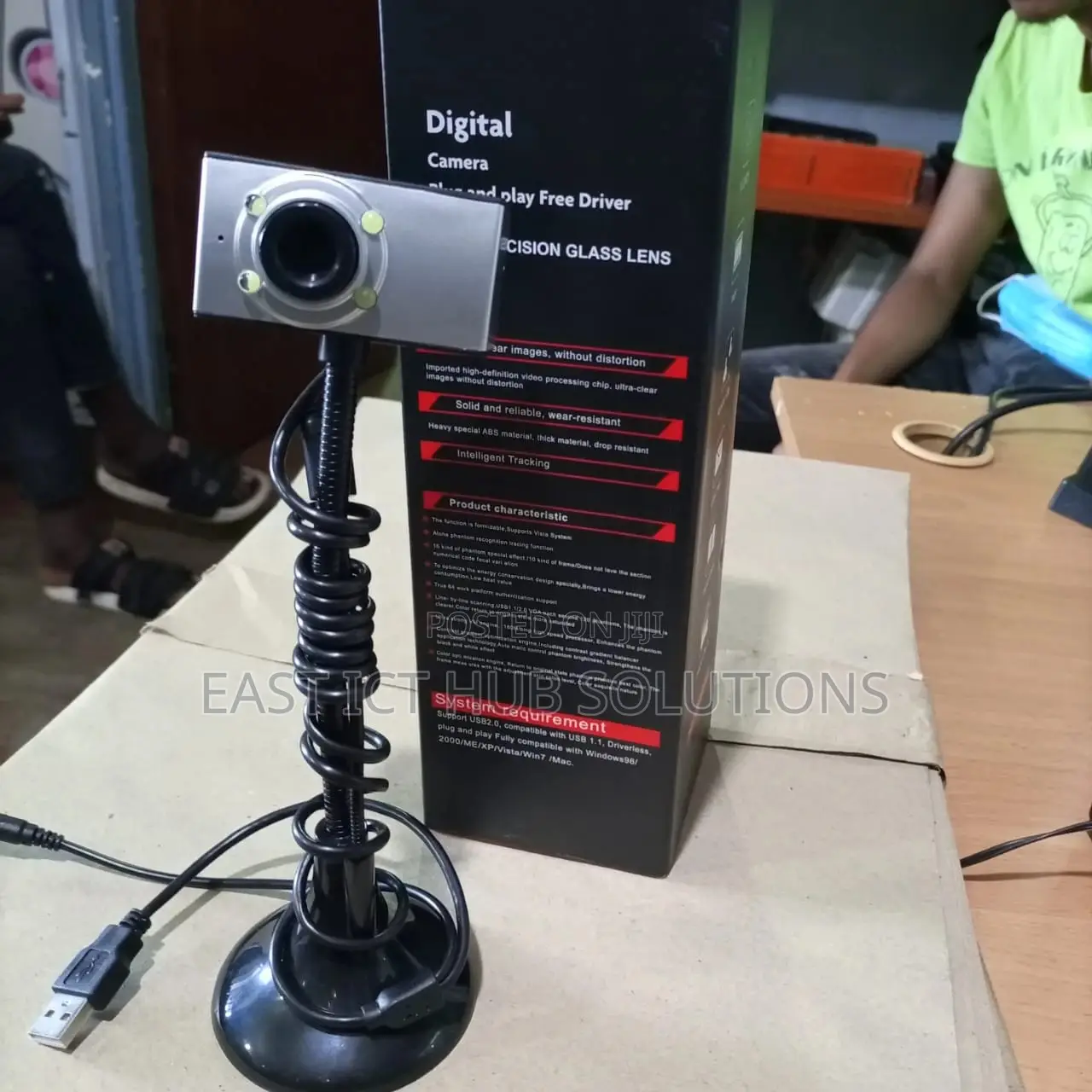 Zoom In Hd , Webcam Or Web Camera For Laptop Or Desktop