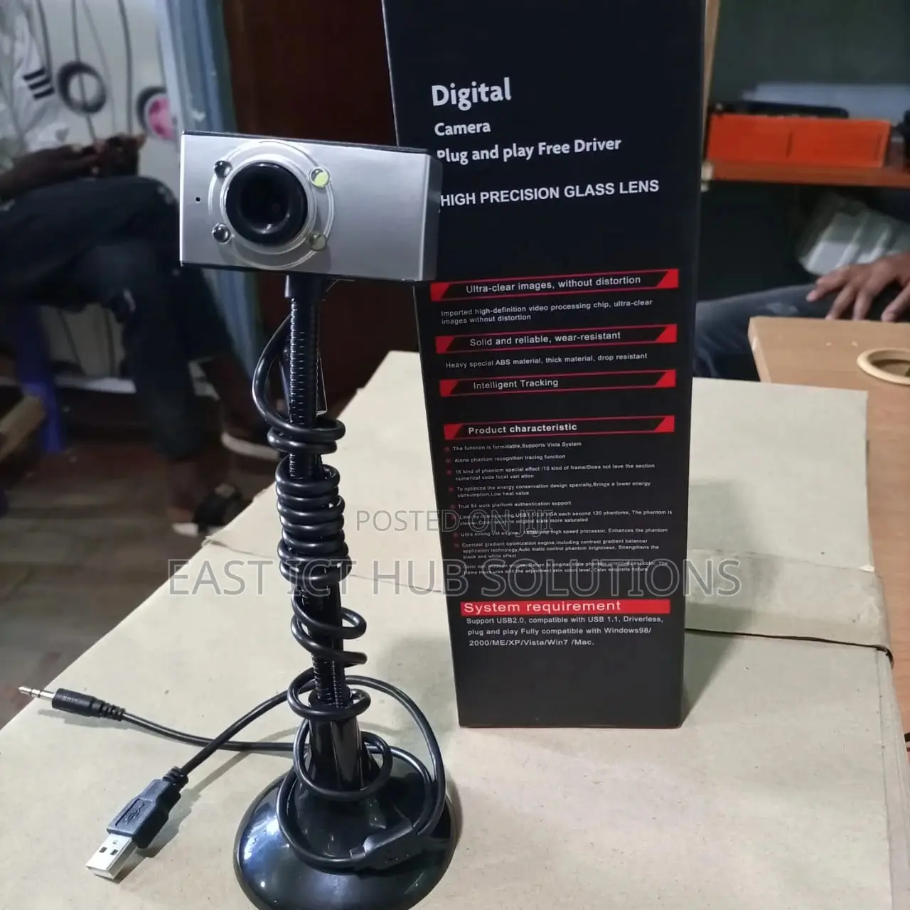Zoom In Hd , Webcam Or Web Camera For Laptop Or Desktop