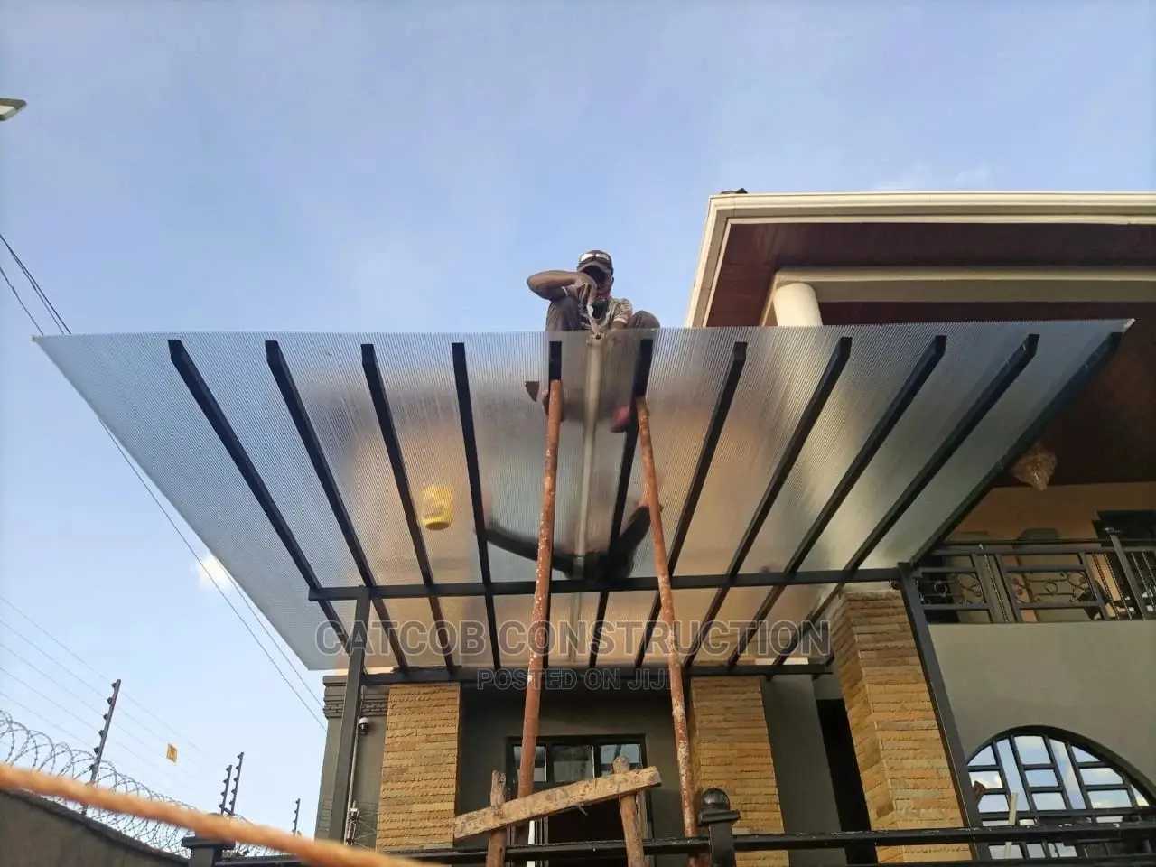 Balcony Shade, Polycarbonate Sheets
