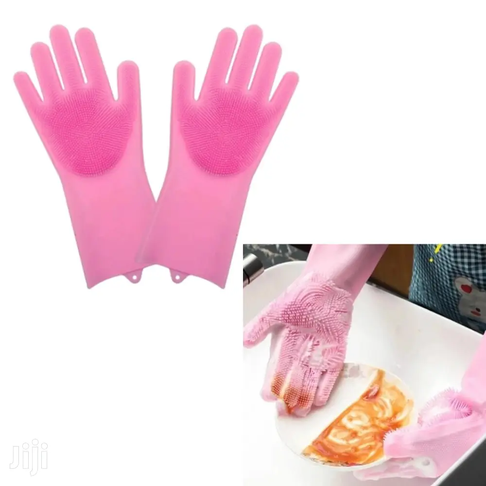 Magic Silicon Dish Washing Gloves