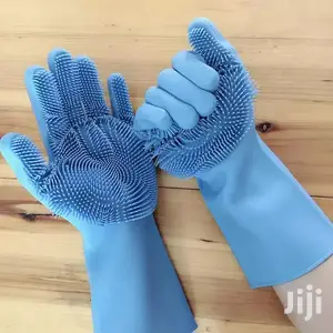 Magic Silicon Dish Washing Gloves