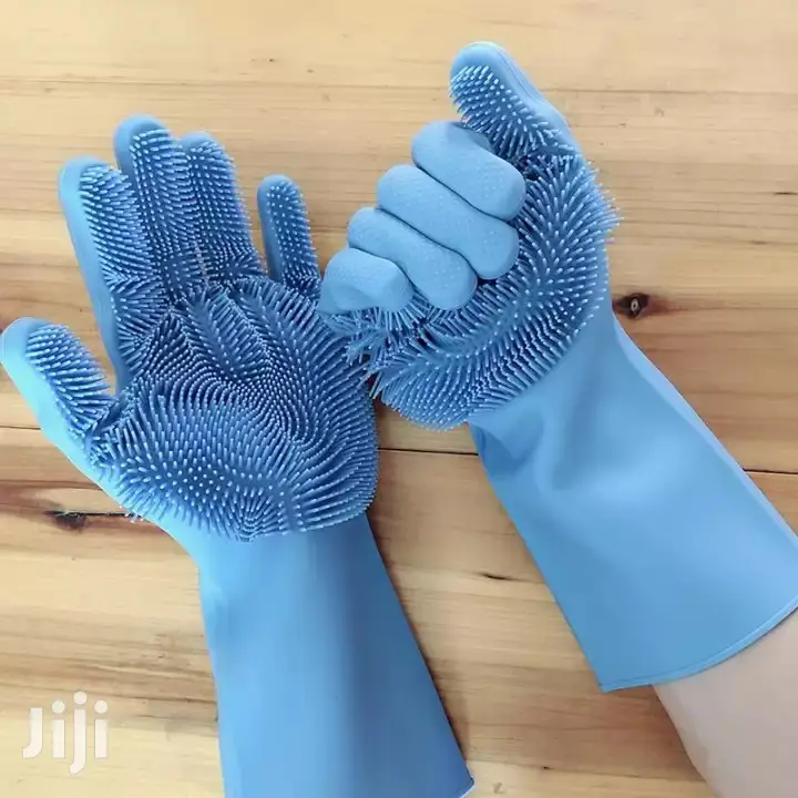 Magic Silicon Dish Washing Gloves