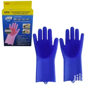 Magic Silicon Dish Washing Gloves