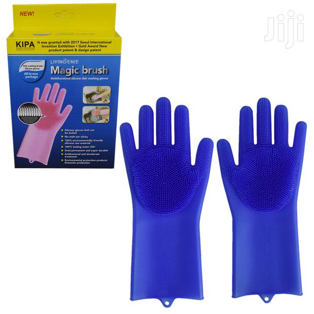 Magic Silicon Dish Washing Gloves - thumbnail 2