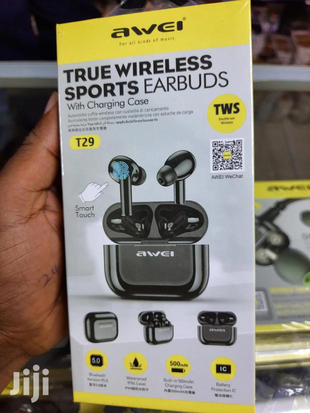 Awei T29 True Wireless Sport Earbuds (Black)