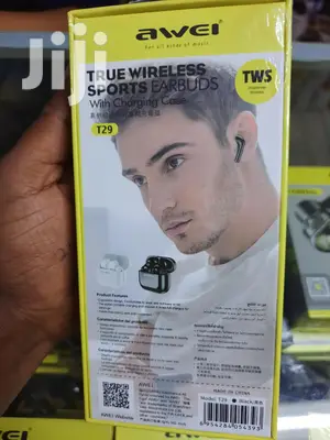 Awei T29 True Wireless Sport Earbuds (Black)
