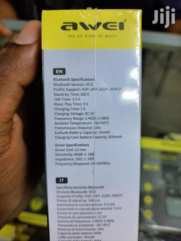 Awei Earbuds With Charging Case Touch Surface. - thumbnail 3