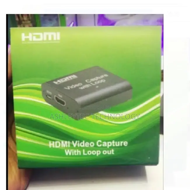 HDMI Capture Card With a Loop to Usb (Brandnew)