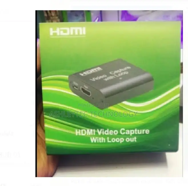 New HDMI Capture Card With a Loop to Usb