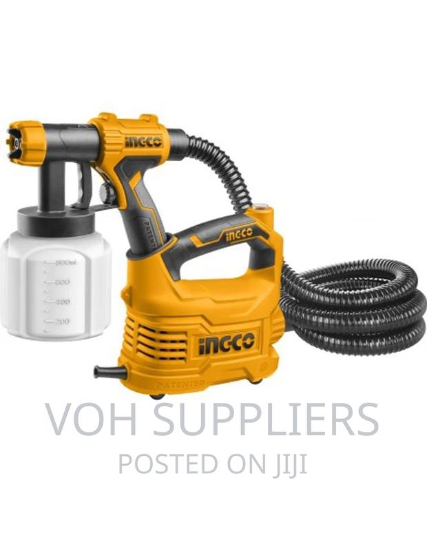 Ingco Metal 500W Floor Based Electric Paint Spray Gun - main view