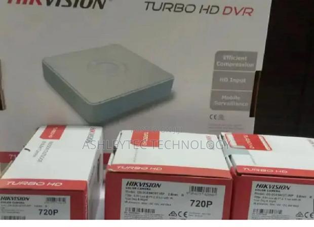 8 Hikvision CCTV Cameras Setup With Cable Harddisk - main view