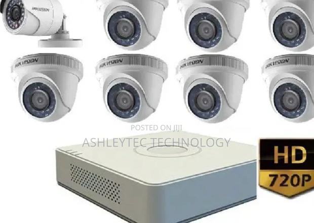 8 CCTV Complete Camera 720p