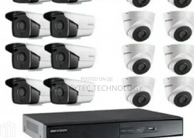 10 Channel CCTV Camera Complete Cameras