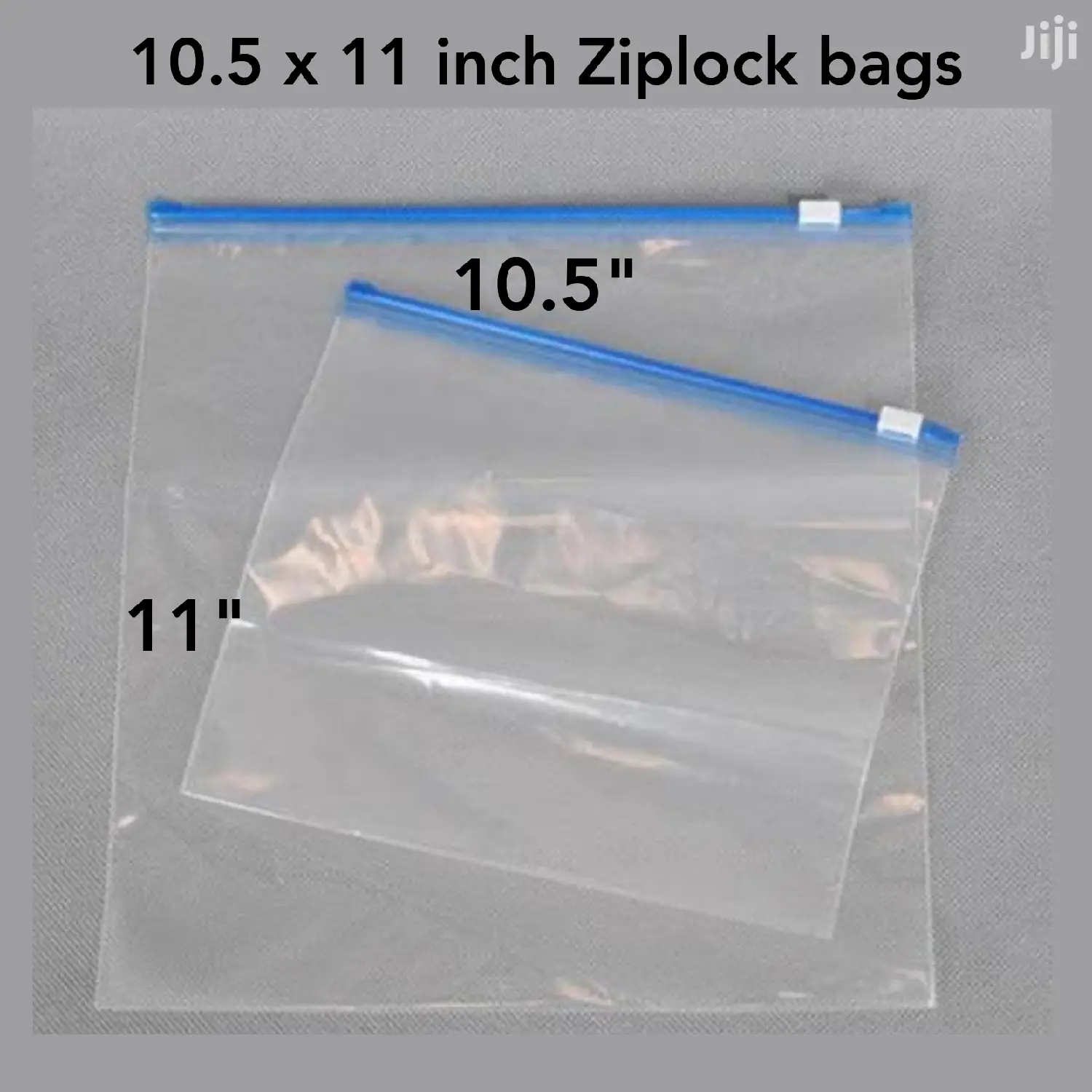 25pcs-large 10.5" X 11"(26.8cm X 27.3cm) Large Ziplock Bags.