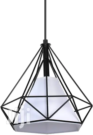 Metal Cage Pendant Light