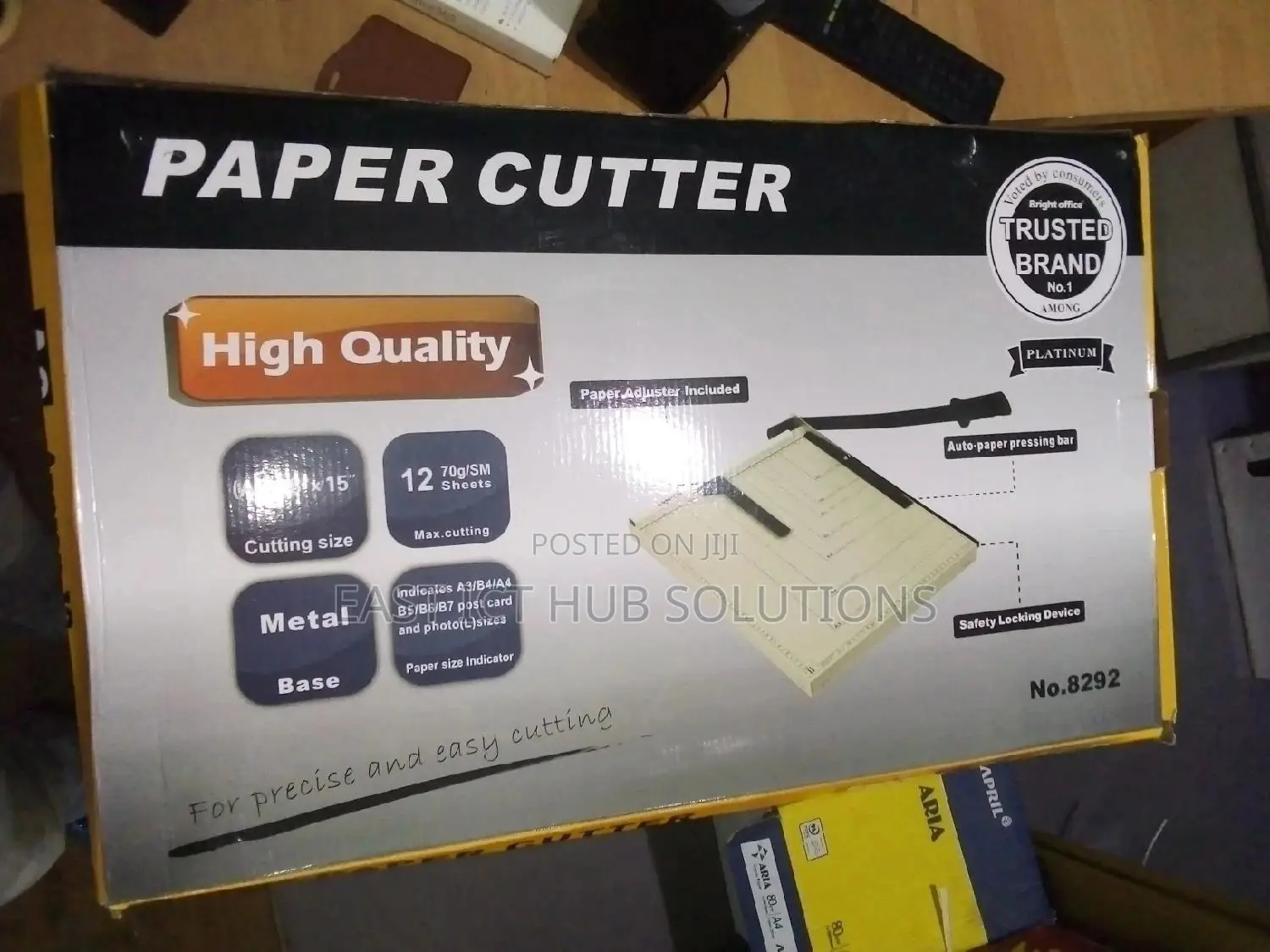 Premium Paper Cutter A3 Size Guillotine