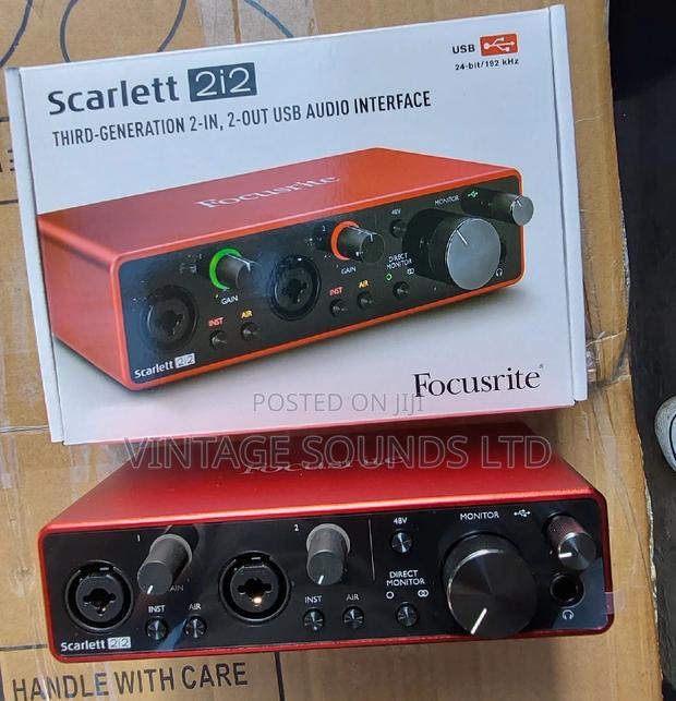 Focusrite Scarlet 2i2 Usb Soundcard - main view