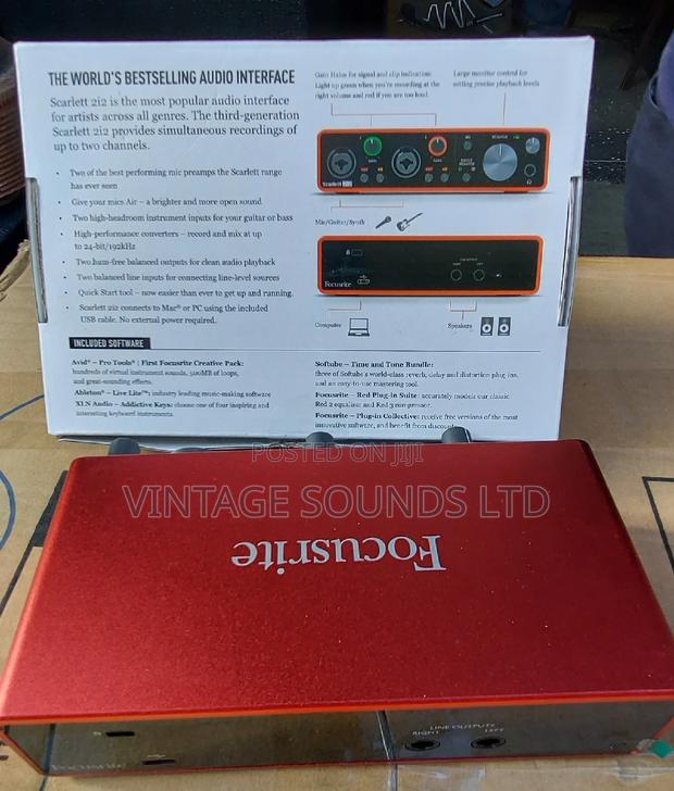 Focusrite Scarlet 2i2 Usb Soundcard - thumbnail 3