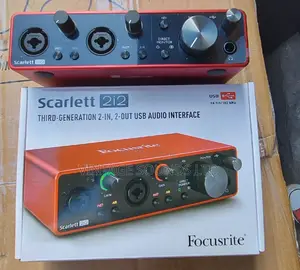 Focusrite Scarlet 2i2 Usb Soundcard