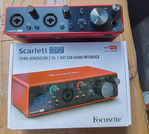 Focusrite Scarlet 2i2 Usb Soundcard - thumbnail 4