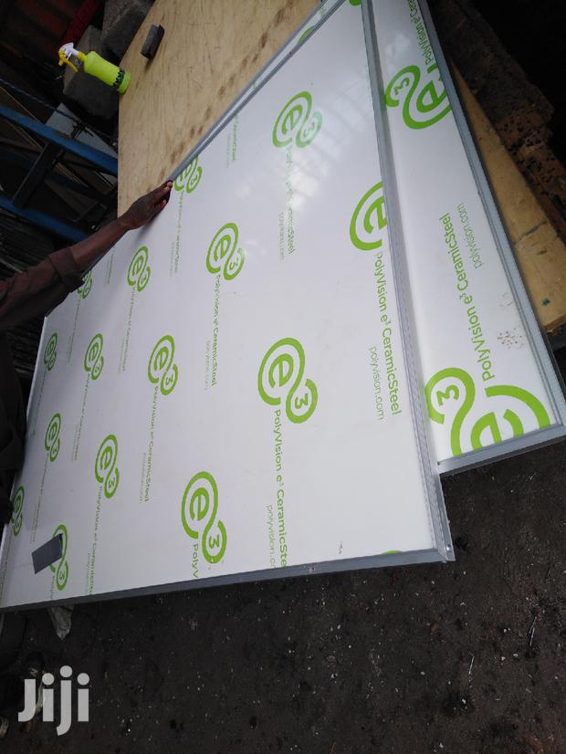 Whiteboard Ceramic Steel Metallic 50yrs Magnetic 1800x1200mm