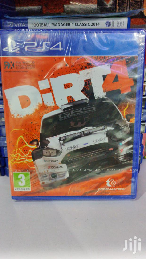 PS4 Dirt 4 - main view