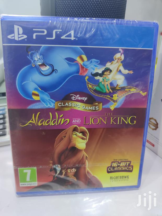 Ps4 Alladin And Lion King