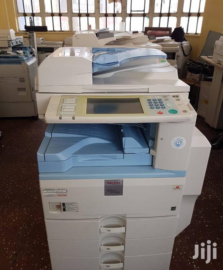 Colored Ricoh Aficio Mp C 5501 Photocopier Machine