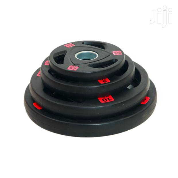 Rubber Coated Weight Plates - main view