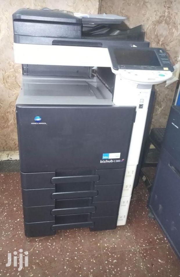 Colored Konica Minolta Bizhub C 220 Photocopier Machine - main view