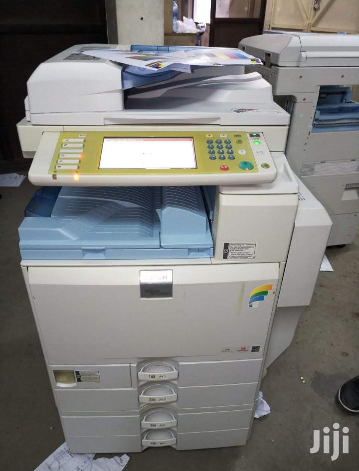 Colored Ricoh Aficio Mp C 5501 Photocopier Machine