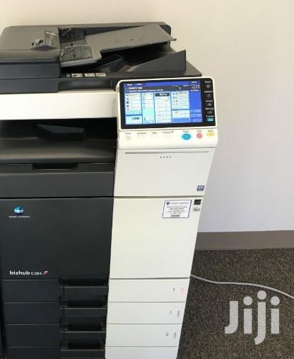 Colored Konica Minolta Bizhub C 454e Photocopier Machine
