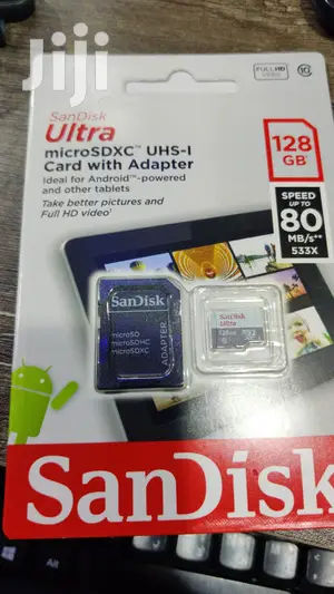 Sandisk 128gb Memory Card
